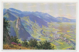 Postal Stationery Germany 1930 Mountain - Valley - Passion Play Oberammergau - Andere & Zonder Classificatie