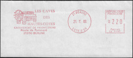 France 1988. EMA  Les Caves Des Hautes-Côtes, Groupement De Producteurs, Route De Pommard, Beaune. Pressoir - Wein & Alkohol