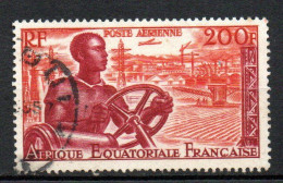 Col41 Colonies AEF Afrique équatoriale PA  N° 60 Oblitéré Cote 4,00 € - Gebruikt