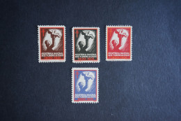 (T2) Portugal 1930/1931 - National Assistance For Tuberculosis Patients X 4 - MNH - Neufs