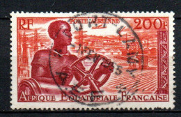 Col41 Colonies AEF Afrique équatoriale PA  N° 60 Oblitéré Cote 4,00 € - Usados