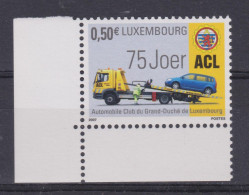Luxembourg 2007  N° 1687 XX 75 ème Anniversaire De L'Automobile Club Du Grand-Duché De Luxembourg ACL - Unused Stamps