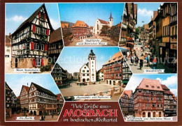 72786655 Mosbach Baden Haus Kickelhain Stadtkirche Hauptstr Markt Palmsches Haus - Mosbach