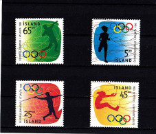 Olympics 1996 - Athletics - ISLAND - Set MNH - Ete 1996: Atlanta