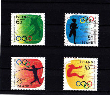 Olympics 1996 - Athletics - ISLAND - Set MNH - Estate 1996: Atlanta