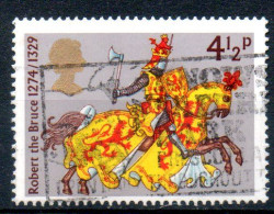 GRANDE-BRETAGNE Chevalier Médièvale 1974 N°729 - Oblitérés