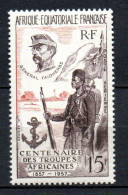 Col41 Colonies AEF Afrique équatoriale PA  N° 62 Neuf XX MNH Cote 5,00 € - Unused Stamps