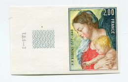 FRANCE N°1958 ** NON DENTELE 400e ANNIVERSAIRE DE LA NAISSANCE DE P. P. RUBENS TABLEAU - 1971-1980