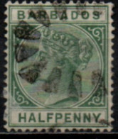 BARBADE 1882-6 O - Barbades (...-1966)