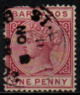 BARBADE 1882-6 O - Barbados (...-1966)