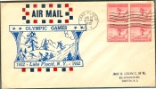 USA FDC 25-1-1932 - Hiver 1932: Lake Placid