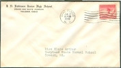 USA FDC 25-1-1932 STAMP IMPERFORATED AT THE RIGHT SIDE - Hiver 1932: Lake Placid