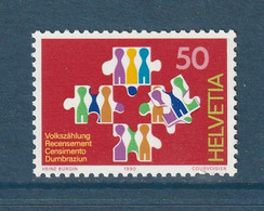 Suisse - YT N° 1363 ** - Neuf Sans Charnière - 1990 - Unused Stamps