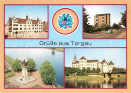 72785079 Torgau Rathaus Hochhaus Eilenburger Strasse Denkmal Der Begegnung Schlo - Torgau