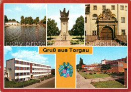 72785077 Torgau Strandbad Denkmal Der Begegnung Schloss Hartenfels Friedrich Wol - Torgau