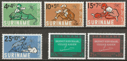 SURINAM: **, N° YT 416 à 419 + 420 Et 421, 2 Séries, TB - Suriname ... - 1975