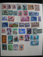 Lot On 2 Pages South Africa Suid Afrika Old Stamps COLLECTION Set Used - Autres & Non Classés
