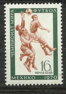 Russie N ° 3630       Football   Coupe Du Monde Mexique 1970   Neuf * *    B/TB  E  Voir Scans Soldé ! ! ! - 1970 – Mexico