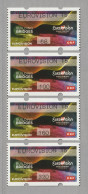 AUSTRIA 2015 AWZ / Eurovision Song Contest : Set Of 4 Labels UM/MNH - Machine Labels [ATM]