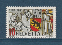 Suisse - YT N° 370 ** - Neuf Sans Charnière - 1941 - Unused Stamps