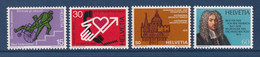 Suisse - YT N° 987 à 990 ** - Neuf Sans Charnière - 1975 - Ungebraucht
