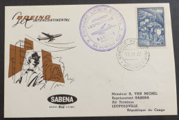 Grichenland 1962  Luftpost  Athinai To Congo SABENA     #cover5717 - Brieven En Documenten