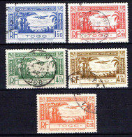 Togo   - 1940 - Avion  - PA 1 à 5  - Oblit - Used - Oblitérés