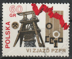 Polonia 1971 - Mining Tower- CTO - Fabbriche E Imprese