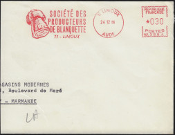 France 1966. EMA  Société Des Producteurs De Blanquette, Limoux. Bouchon - Vins & Alcools