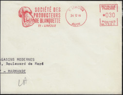 France 1966. EMA  Société Des Producteurs De Blanquette, Limoux. Bouchon - Wein & Alkohol