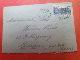 Enveloppe De Sewen Pour La Suisse En 1946 ( 31/12/46 ) - Réf 3229 - 1921-1960: Periodo Moderno