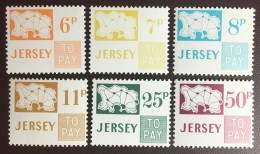 Jersey 1974 & 1975 Postage Due Set MNH - Jersey