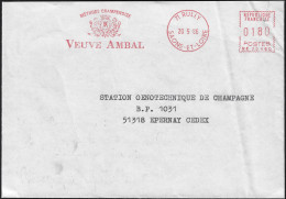 France 1986. EMA  Méthode Champenoise Veuve Ambal - Vins & Alcools