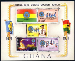 Ghana Scouts Girl Guides Feu Fire MNH ** Neuf SC (A50-113b) - Ghana (1957-...)