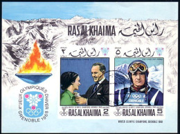 Ras Al Khaima Jeux Grenoble 68 Olympic Games (A50-84b) - Winter 1968: Grenoble
