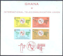 Ghana IUT - ITU MNH ** Neuf SC (A50-6b) - Ghana (1957-...)