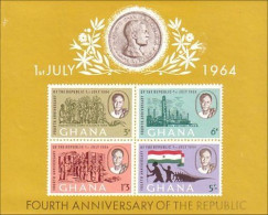 Ghana 4th Republic Drapeau Flag MNH ** Neuf SC (A50-5d) - Stamps