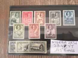 NIGERIA 1936 GEORGE V - Nigeria (1961-...)