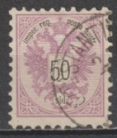 AUTRICHE TURQUIE - 1883 - YVERT N°13 OBLITERE LUXE - Levante-Marken