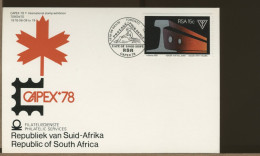 RSA -  1978 -   POSTAGE FOUR PENCE - CAPE OF GOOD HOPE - Briefmarken Auf Briefmarken