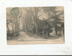 CASTERA LES BAINS (GERS) LA PROMENADE DES THERMES 1906 - Castera