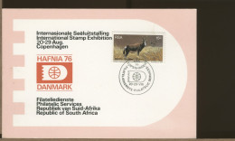 RSA -  1976 -  HAFNIA  DANMARK - Briefmarkenausstellungen