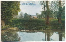 St. Albans, The Abbey, From River - Hertfordshire