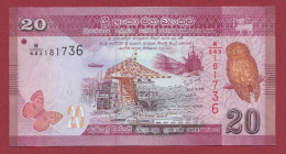 Sri Lanka 20 Rupees 2020--UNC  (71) - Sri Lanka