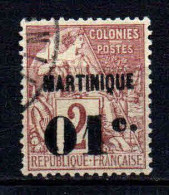 Martinique - 1888 - Tb Des Colonies Surch   - N° 7 -  Oblit - Used - Oblitérés
