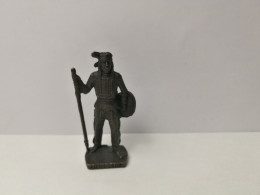 Kinder :   K94 N111   Berühmte Indianer-Häuptling II 1985-93 - Little Crow - Brüniert - Scame - 40 Mm - 7 - Figurine In Metallo