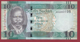 Soudan Du Sud  10 Pounds 2016 ---UNC ---(74) - Sudán Del Sur