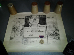 Militaria Reconnaissance Française 1914/1918 - Documents