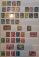 Lot 43 Très Anciens Timbres Oblitérés Canada - Collezioni