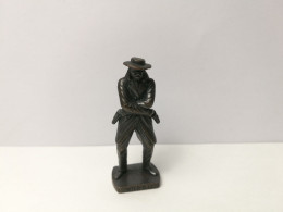 Kinder :  Berühmte Westmänner 1979-85-93 - Wild Bill - Alt Brüniert - Made In Italy - 40 Mm - 5 - Metal Figurines
